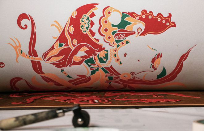 非遗文化手作 木板年画：让中华文化之美跃然纸上(图2)