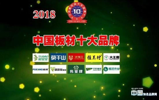 2018年中国板材十大品牌 最新名单公布(图1)