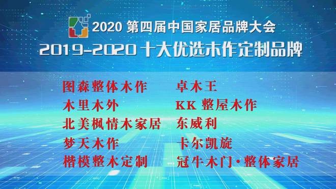 2020第四届中国家居品牌大会公开发布“2019-2020十大优选木作定制品牌”(图2)